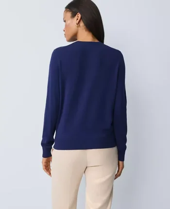 Ann Taylor Sweaters|All Sweaters|Ann Cardigan Twilight Sea