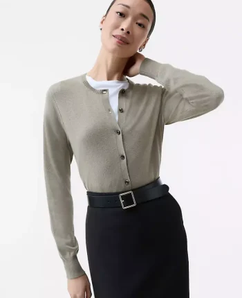 Ann Taylor Sweaters|All Sweaters|Ann Cardigan Dried Moss