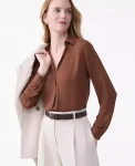 Ann Taylor Tops And Blouses|Camp Shirt French Press