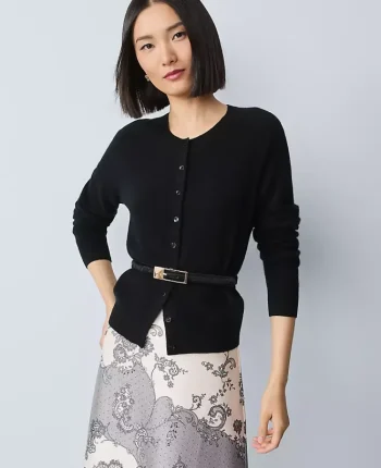 Ann Taylor Cashmere|Sweaters|Cashmere Ann Cardigan Black