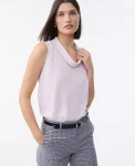 Ann Taylor Tops And Blouses|Cowl Neck Top Pink Dust