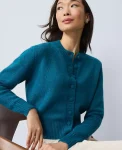 Ann Taylor Sweaters|All Sweaters|Cozy Crew Neck Cardigan Pacific Shore