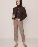 Ann Taylor Jackets And Blazers|Crew Neck Jacket Pure Chocolate