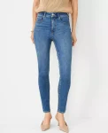 Ann Taylor Jeans|High Rise Skinny Jeans In - Curvy Fit Classic Indigo Wash
