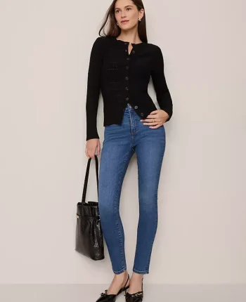 Ann Taylor Jeans|Weekend Pants & Jeans|Mid Rise Skinny Jeans In Classic Wash Classic Mid Wash