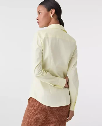 Ann Taylor Tops And Blouses|Perfect Shirt Tender Yellow