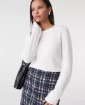 Ann Taylor Petite Sweaters|Petite Mixed Cable Sweater Winter White