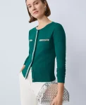 Ann Taylor Tops And Blouses|Petite Pearl Trim Jacket Rainforest