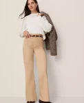 Ann Taylor Pants|Petite Pants|Petite Weekend Collection Go-Everywhere Flare Pant Cafe Au Lait