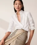 Ann Taylor Tops And Blouses|Relaxed Perfect Shirt White