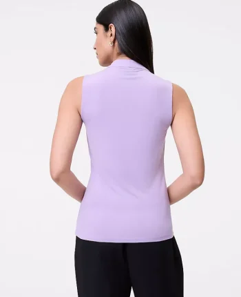 Ann Taylor Tops And Blouses|Sleeveless V-Neck Top Purple Rhapsody