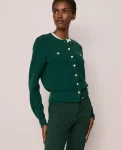 Ann Taylor Sweaters|All Sweaters|Textured Cardigan Night Garden
