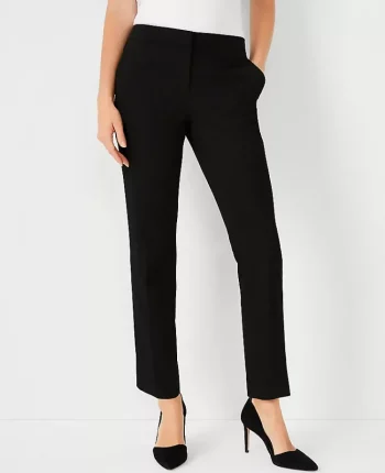 Ann Taylor Suits|Suits|The Ankle Pant In Seasonless Stretch - Curvy Fit Core Black