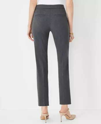 Ann Taylor Suits|Suits|The Ankle Pant In Seasonless Stretch - Curvy Fit Modern Charcoal