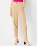 Ann Taylor Pants|The Belted Taper Pant Baguette