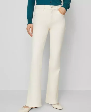 Ann Taylor Jeans|The Boot Jean Ivory