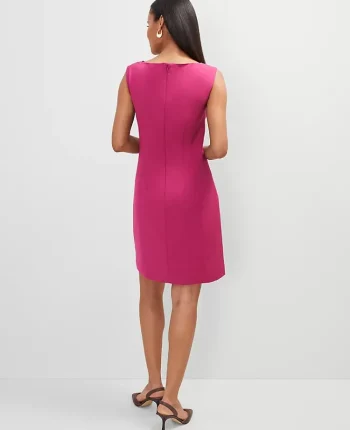 Ann Taylor Suits|Suits|The Cap Sleeve Shift Dress Berry Splash