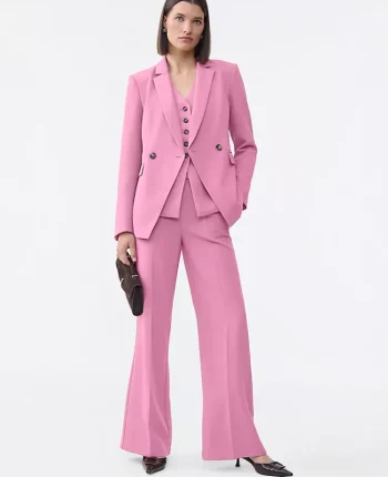 Ann Taylor Jackets And Blazers|Suits|The Cutaway Blazer In Fluid Crepe Smokey Rose