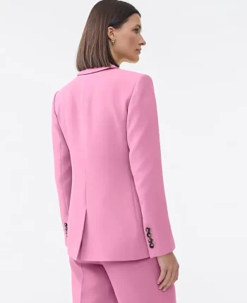 Ann Taylor Jackets And Blazers|Suits|The Cutaway Blazer In Fluid Crepe Smokey Rose