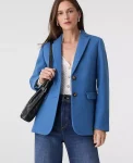 Ann Taylor Jackets And Blazers|The Greenwich Blazer Refreshingly Blue