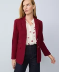 Ann Taylor Jackets And Blazers|The Greenwich Blazer Cherry Pie