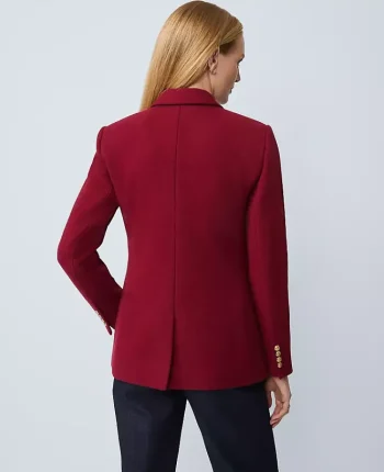 Ann Taylor Jackets And Blazers|The Greenwich Blazer Cherry Pie