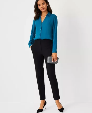 Ann Taylor Pants|The High Rise Eva Ankle Pant Black