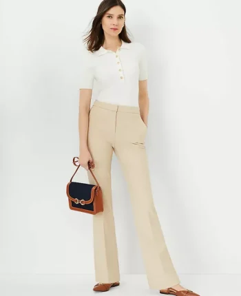 Ann Taylor Suits|Suits|The High Rise Skinny Trouser In Bi-Stretch Toasted Oat