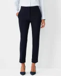 Ann Taylor Pants|The High Waist Ankle Pant - Curvy Fit Atlantic Navy