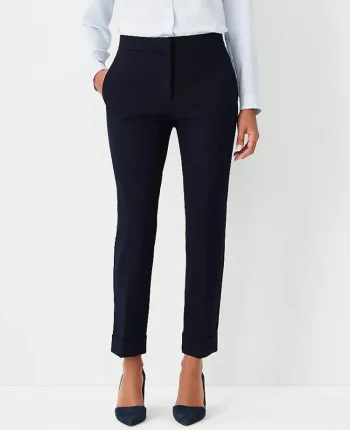 Ann Taylor Pants|The High Waist Ankle Pant - Curvy Fit Atlantic Navy