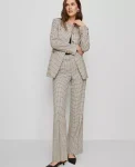Ann Taylor Pants|The Jayne Trouser In Houndstooth Cafe Au Lait