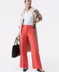 Ann Taylor Pants|The Margot Trouser In Bi-Stretch Fiery Sunset