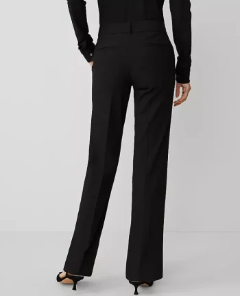 Ann Taylor Suits|Suits|The Mid Rise Trouser In Seasonless Stretch Core Black