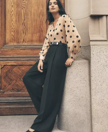 Ann Taylor Pants|The Modern Wide Leg Trouser Black