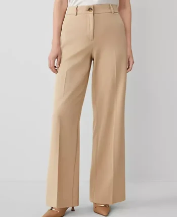 Ann Taylor Pants|The Perfect Wide Leg Pant - Curvy Fit Baguette