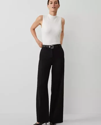 Ann Taylor Pants|The Perfect Wide Leg Pant Black