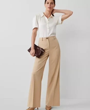 Ann Taylor Pants|The Perfect Wide Leg Pant Baguette