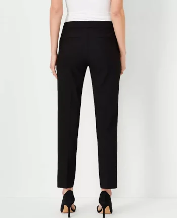 Ann Taylor Petite Pants|Petite Suits|The Petite Ankle Pant In Seasonless Stretch - Curvy Fit Deep Navy Sky