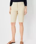 Ann Taylor Petite Pants|The Petite Boardwalk Short - Curvy Fit Soft Khaki