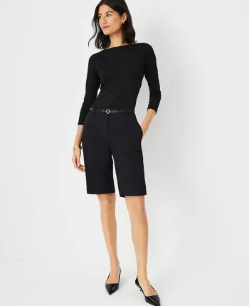 Ann Taylor Pants|Petite Pants|The Petite Boardwalk Short Black