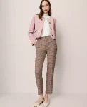 Ann Taylor Pants|Petite Pants|The Petite Eva Ankle Pant In Houndstooth Stallion Brown
