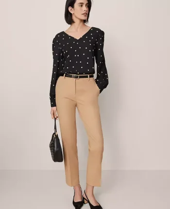 Ann Taylor Pants|Petite Pants|The Petite Eva Ankle Pant Cafe Au Lait