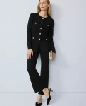 Ann Taylor Pants|Petite Pants|The Petite Flare Sweater Pant Black