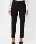 Ann Taylor Petite Pants|The Petite High Rise Eva Ankle Pant - Curvy Fit Black
