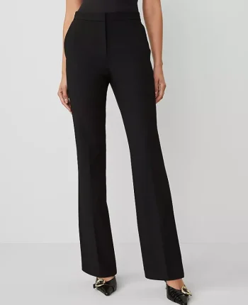Ann Taylor Petite Pants|Petite Suits|The Petite High Rise Skinny Trouser In Bi-Stretch Black