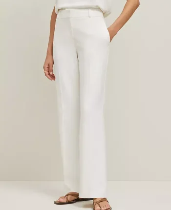 Ann Taylor Petite Pants|The Petite Jayne Trouser Winter White