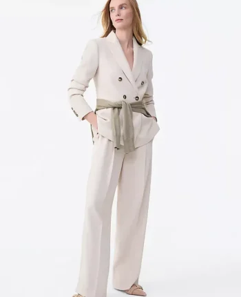 Ann Taylor Petite Pants|New Petite Styles|The Petite Pleated Straight Pant Sail Cloth