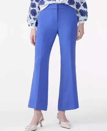 Ann Taylor Petite Pants|New Petite Styles|The Petite Relaxed Jayne Trouser Electric Periwinkle