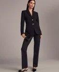 Ann Taylor Pants|Petite Pants|The Petite Sophia Pant In Ponte Black