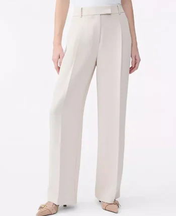 Ann Taylor Pants|The Pleated Straight Pant Sail Cloth